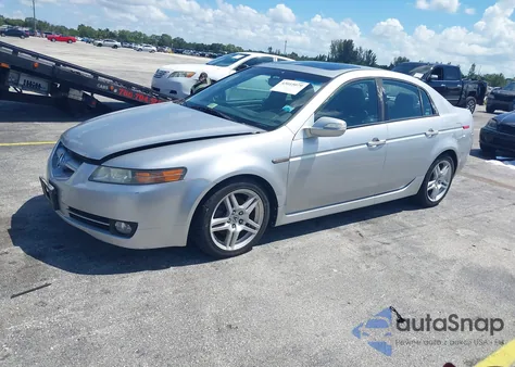 2007 Acura Tl 3.2 из США, поврежденный, VIN 19UUA66247A048715